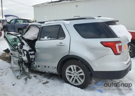 2018 Ford Explorer Xlt из США, поврежденный, VIN 1FM5K8D86JGC91753